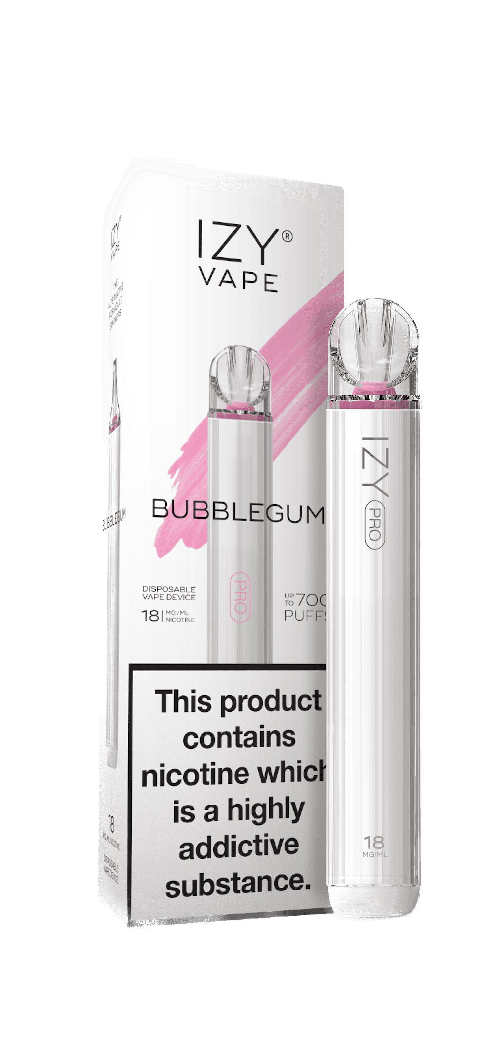Bubblegum IZY VAPE PRO 700 züge