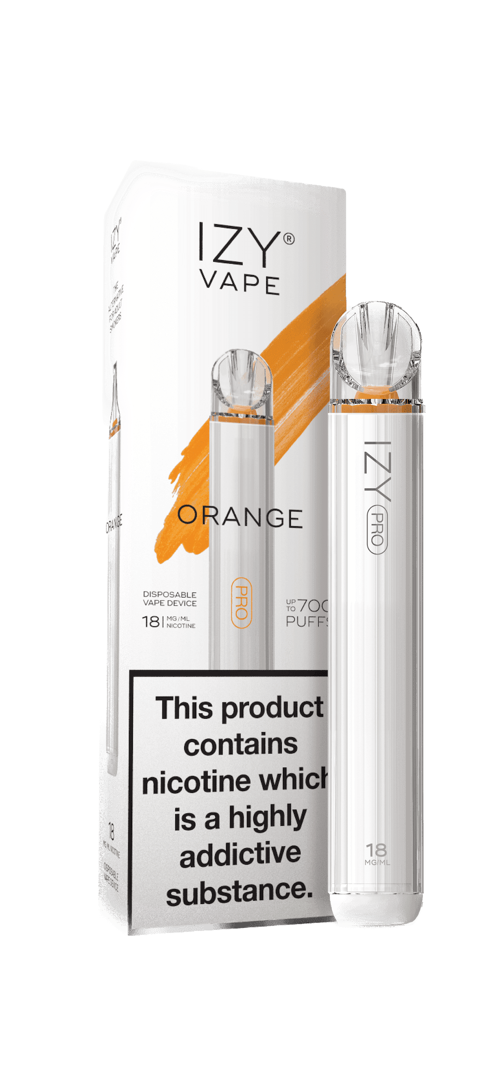 Orange IZY VAPE PRO 700 züge