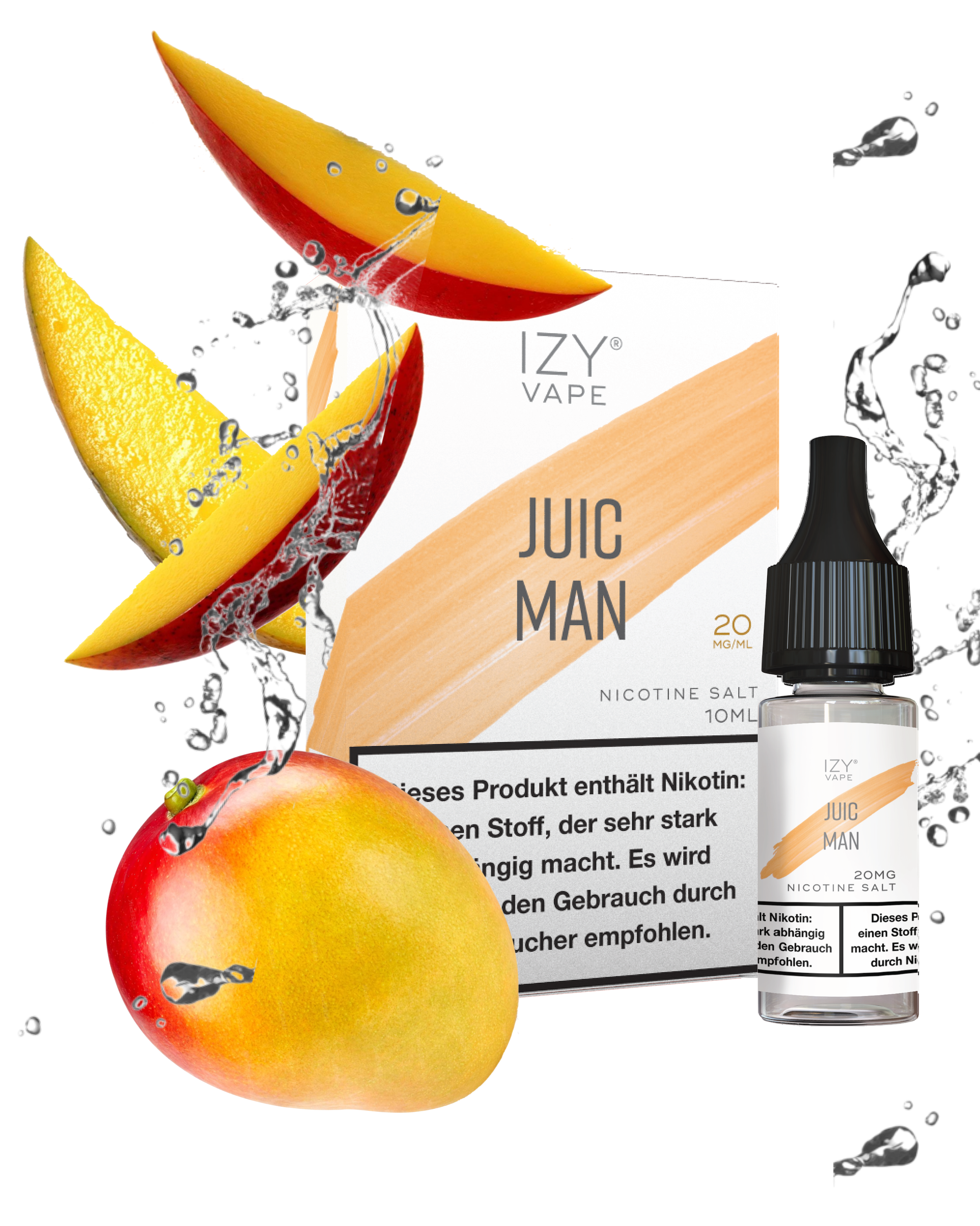 mango juicy e-liquid izy vape