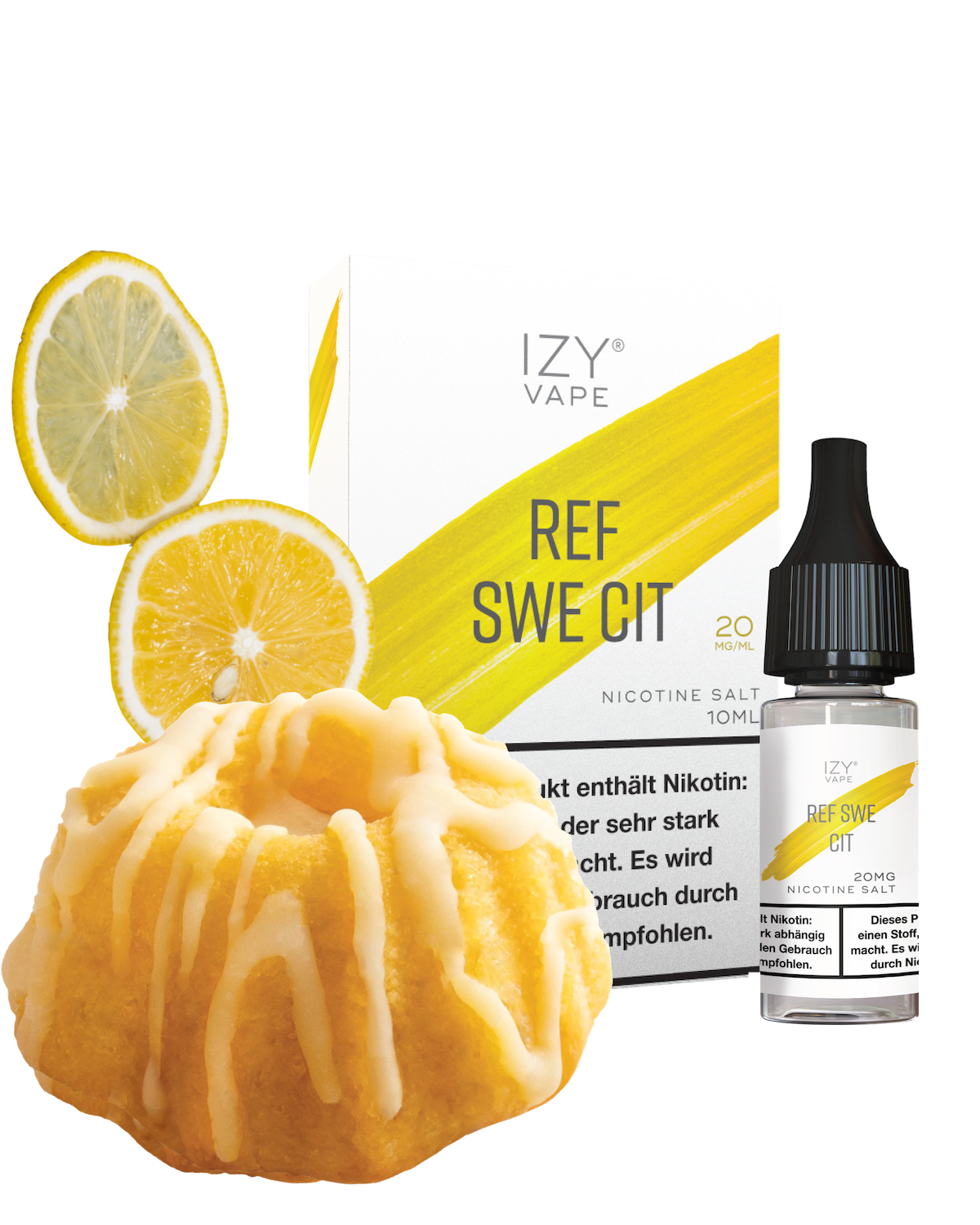 zitrone kuchen e-liquid izy vape