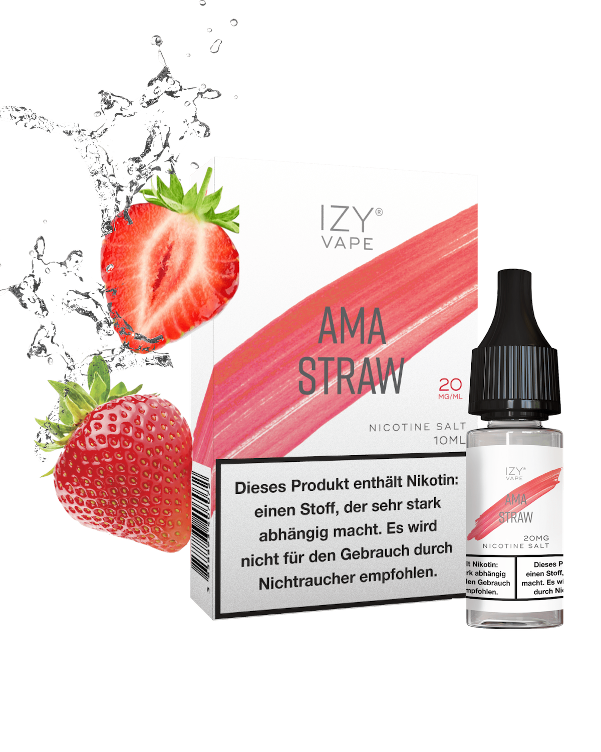 erdbeere e-liquid izy vape